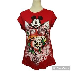 Mickey Mouse Disney Authentic T-shirt Women's Size Medium